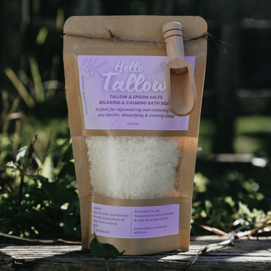 Relaxing + Calming Bath Soak 400g